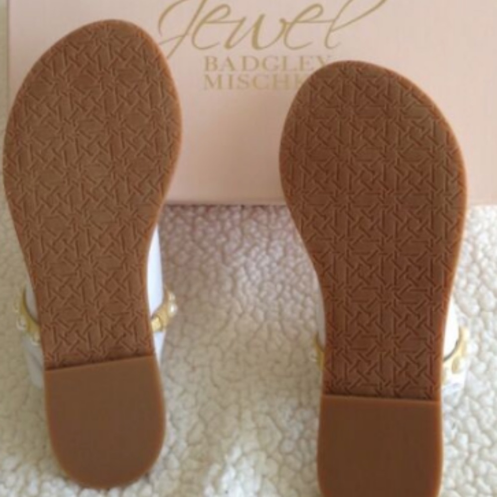 Jewel Badgley Mischka Grant Sandal Sz 7 YELLOW NIB - Picture 2 of 5